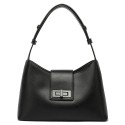 Turn Lock Small Shoulder Bag