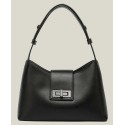 Turn Lock Small Shoulder Bag