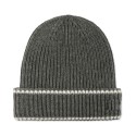 Men's Patch Ribbed Cuff Hat