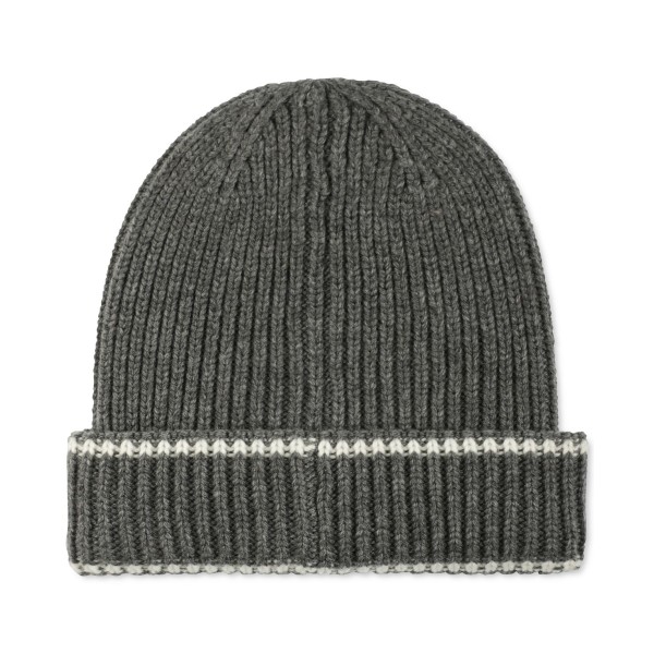 Men's Patch Ribbed Cuff Hat