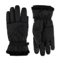 Women's Insulated Fleece-Trim Waterproof Ski Gloves