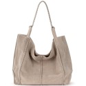 Suede Tote