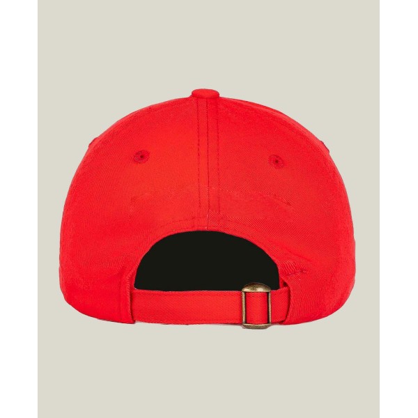 Men's Red Classic Adjustable Hat