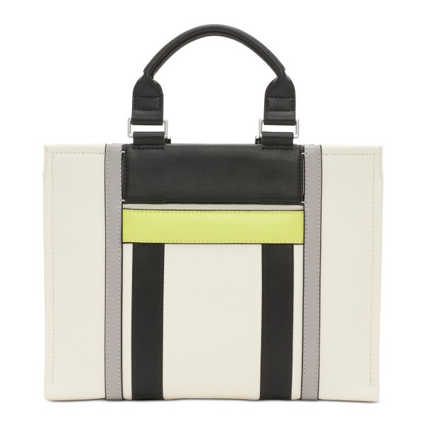 Colorblocked Triple Compartment Convertible Crossbody