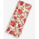 Women's Red Flowers Supersoft Wrap Scarf