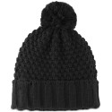 Men's Textured-Knit Cuffed Pom-Pom Beanies