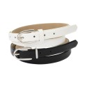 2-Pk Snake & Solid Belt